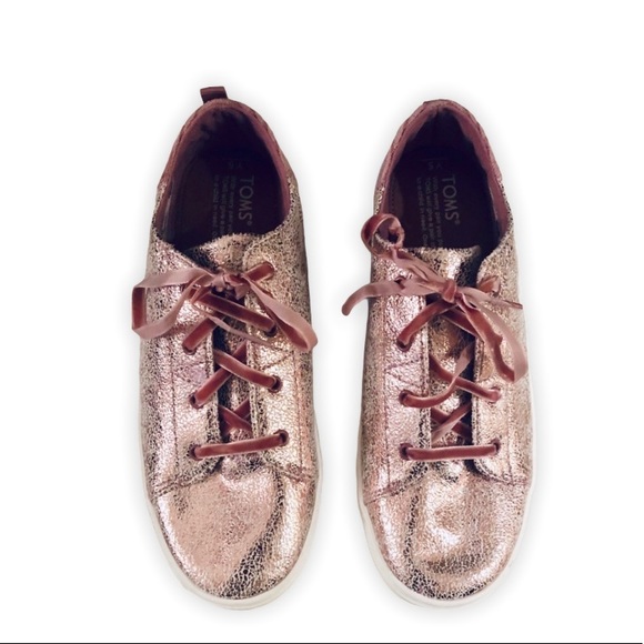 🎉HP🎉Toms Foil & Corduroy Sneakers FIRM PRICE - Picture 3 of 11
